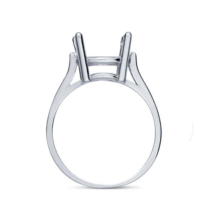 Sterling Silver ReadySet™ Round Ring Mounting