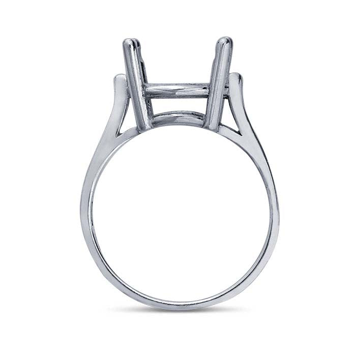 Sterling Silver ReadySet™ Round Ring Mounting