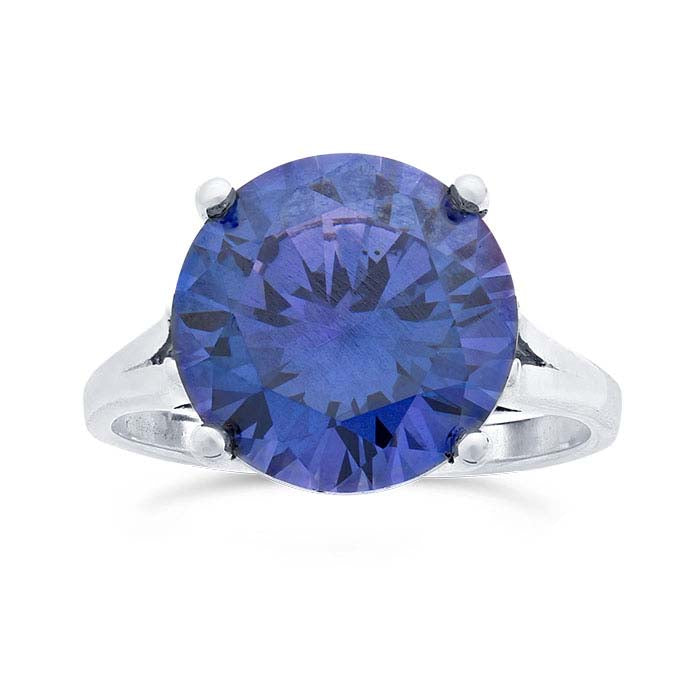 Sterling Silver ReadySet™ Round Ring Mounting