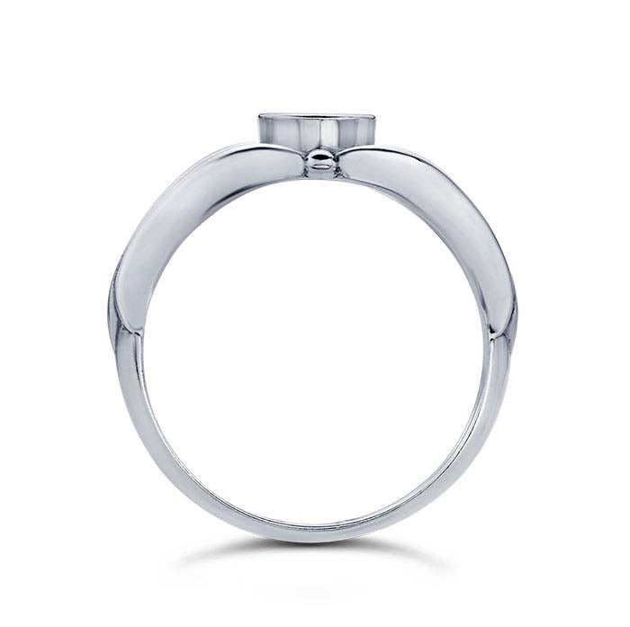 Sterling Silver Filigree 5mm Round Ring Mounting