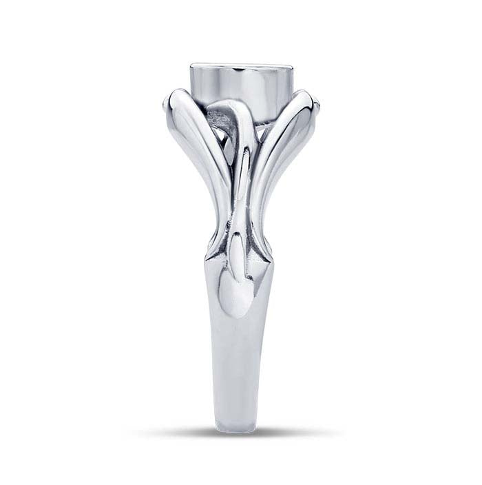 Sterling Silver Filigree 5mm Round Ring Mounting