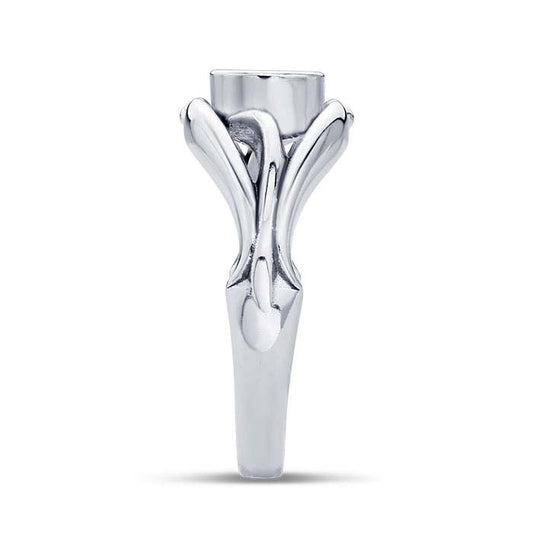 Sterling Silver Filigree 5mm Round Ring Mounting