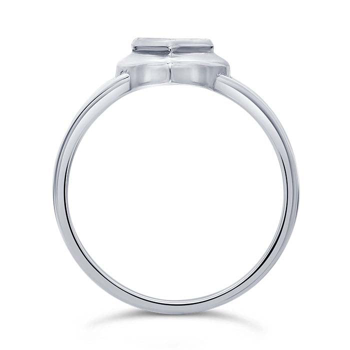 Sterling Silver 7 x 5mm Pear Cabochon Ring Mounting