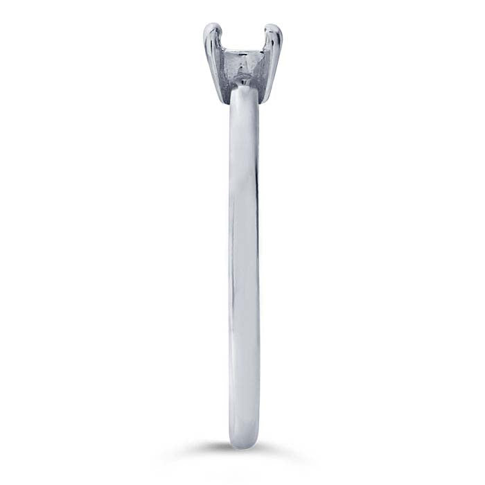 Sterling Silver ReadySet™ 4mm Round Ring Mounting