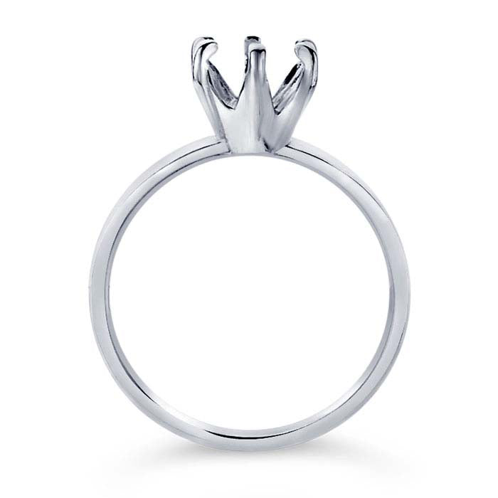 Sterling Silver ReadySet™ 5mm Hexagon Ring Mounting