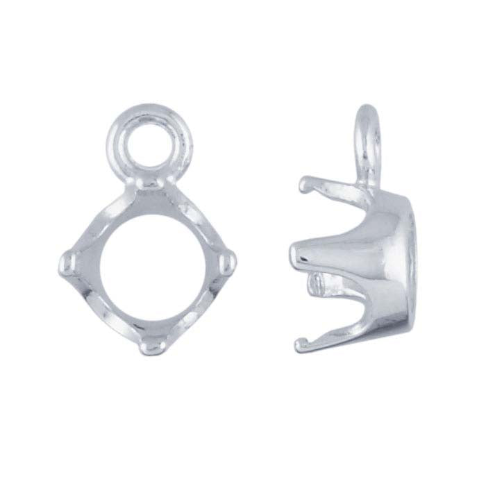 ReadySet™ Sterling Silver 6mm Round Component Mounting