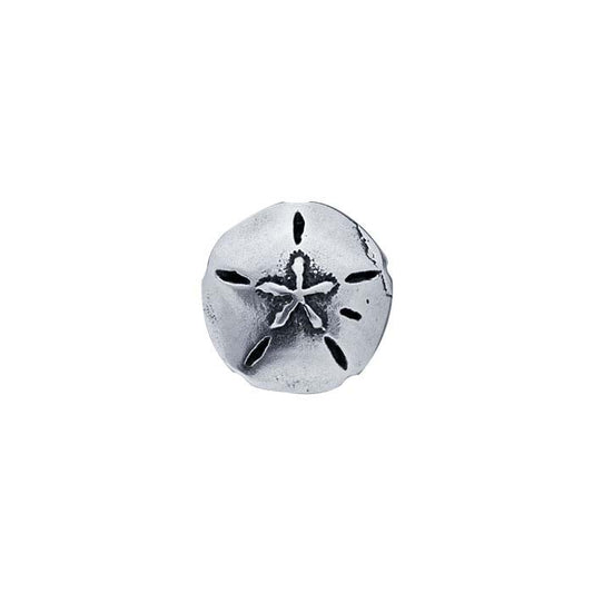 Sterling Silver Sand Dollar Component for Floating Glass Lockets