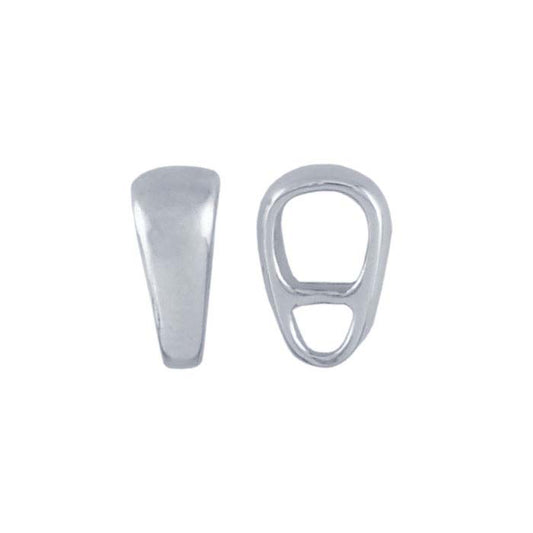Sterling Silver Reversible Bail with Ring
