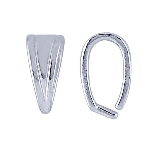 Sterling Silver Tapered Bail