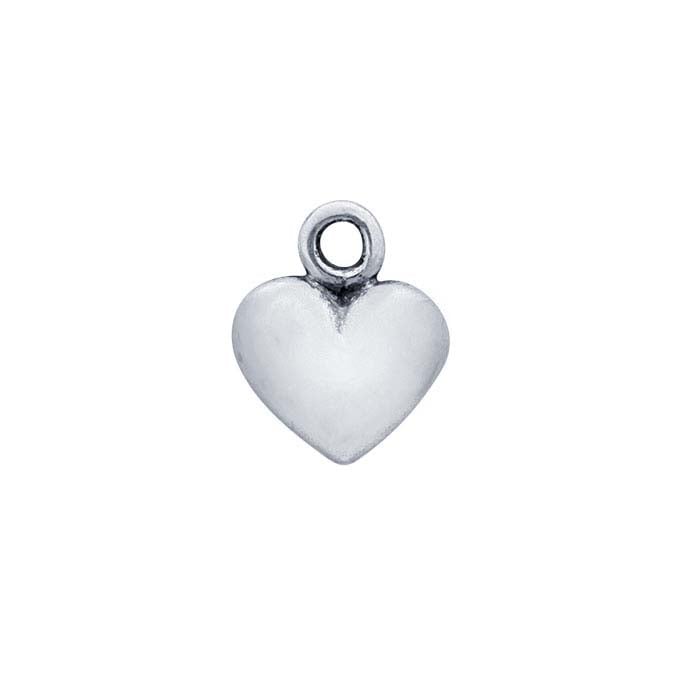 Sterling Silver Heart Charm