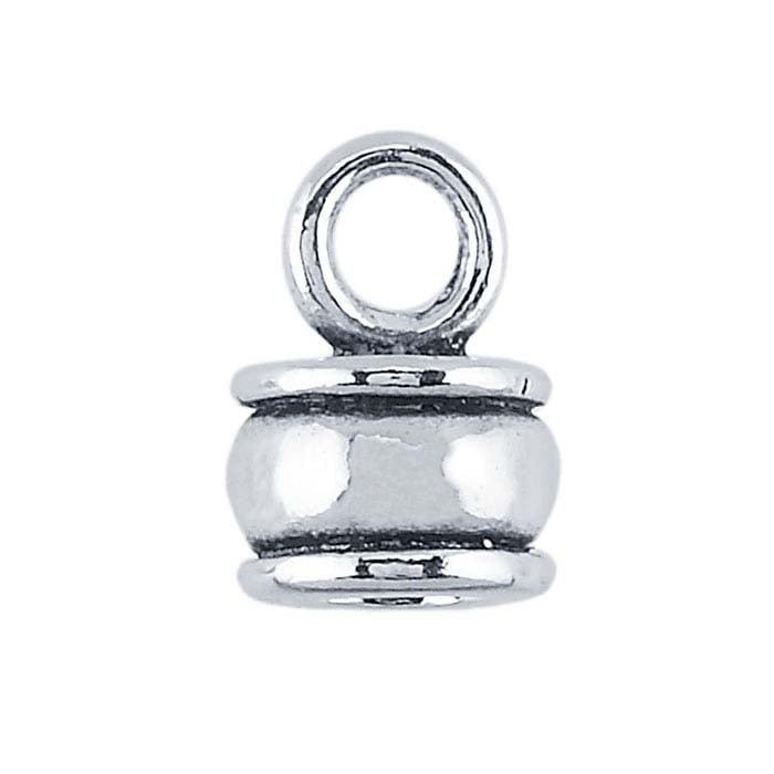 Sterling Silver Cord End Cap