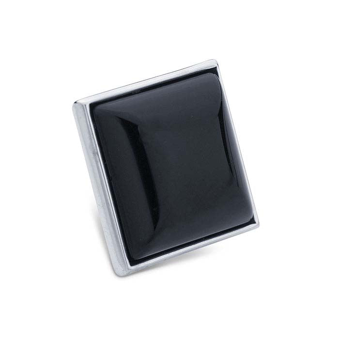 Sterling Silver 16mm Square Bezel Cup Setting
