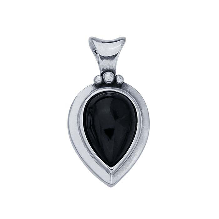 Sterling Silver 13 x 9mm Pear Pendant Mounting