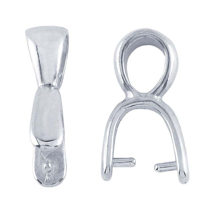 Sterling Silver Pinch Bail