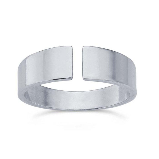Sterling Silver Flat-End Ring Shank