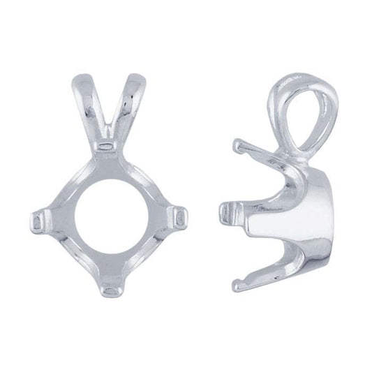 Sterlingsilber 10mm Rund ReadySet™ Anhängerfassung