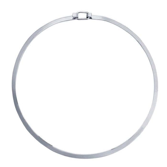 Sterling Silver 4mm Neck Ring